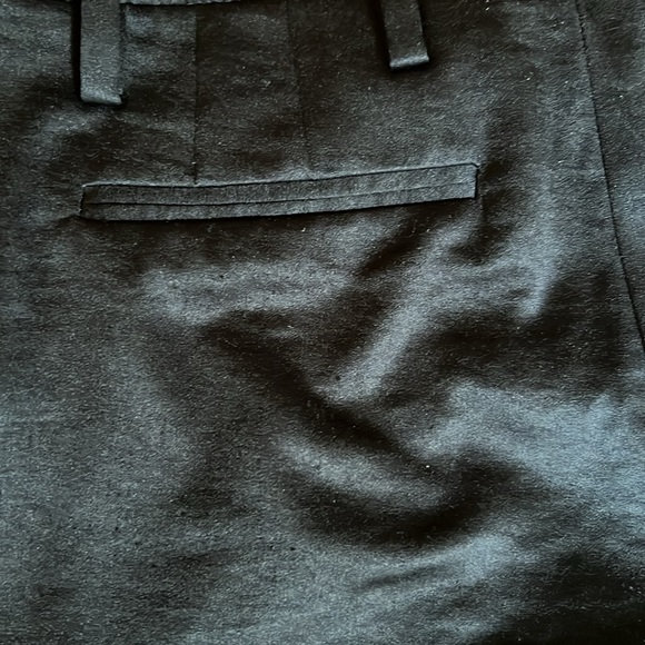 GAP skinny dress pants silk- like texture - Picture 6 of 6